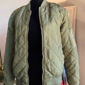 Green Men Jacket. Size 4/6